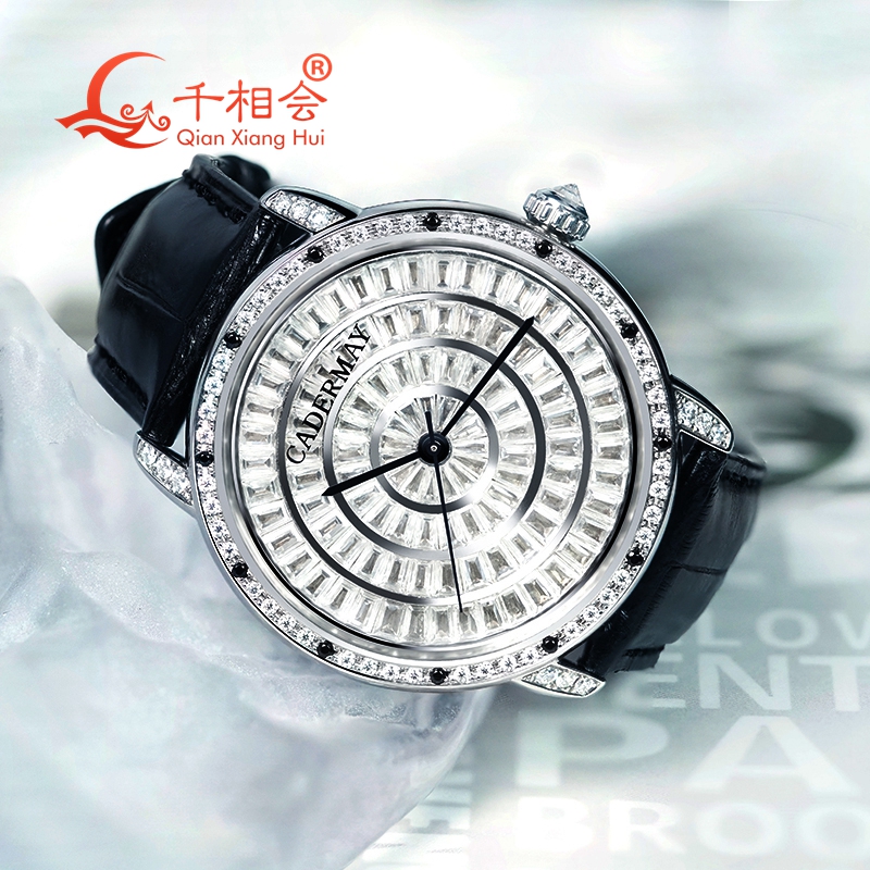 Full Moissanite baguette Wrist - Vvs Jewelry Watches のレビューと価格