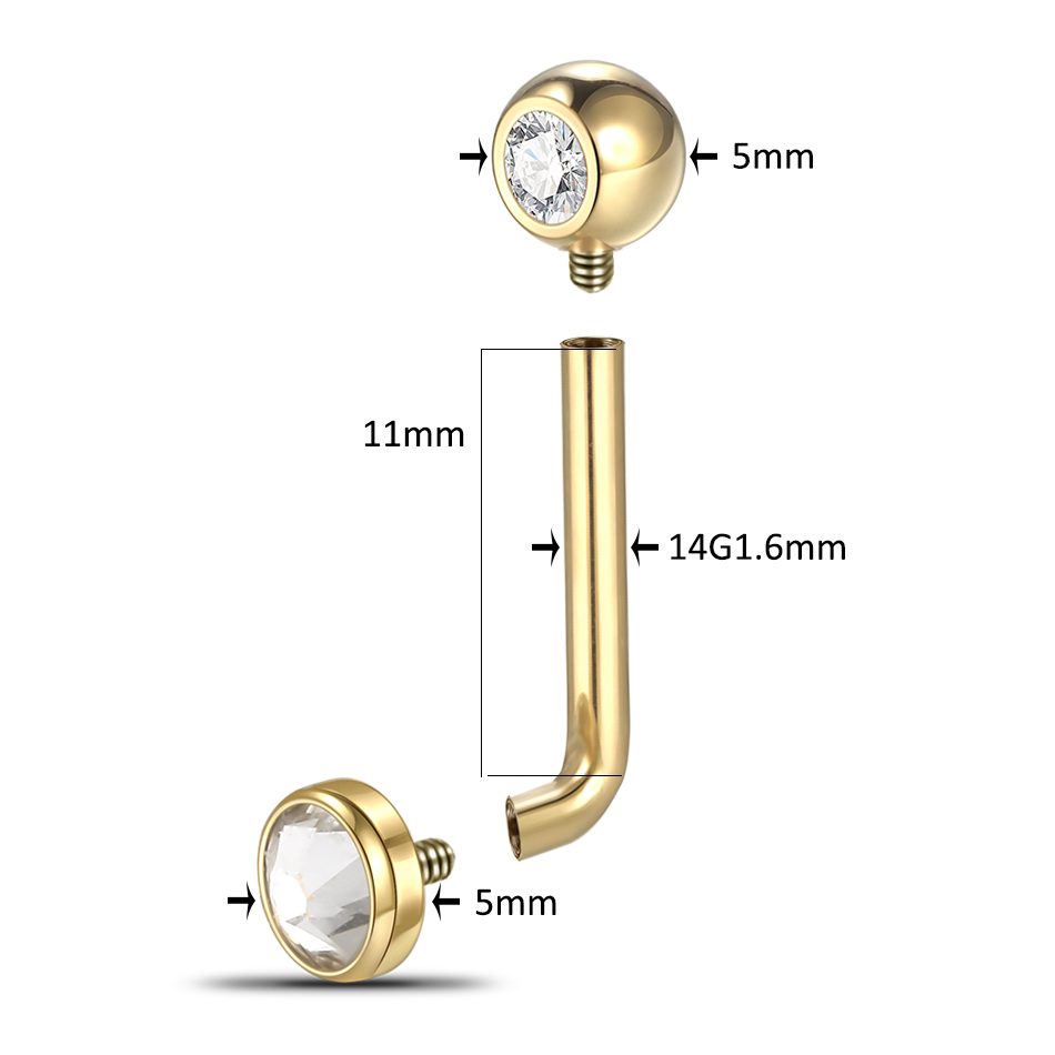 1PC G23 Titanium Christina Ver - Christina Jewelry & Watches Marguerite Ørestik Forgyldt Sølv のレビューと価格