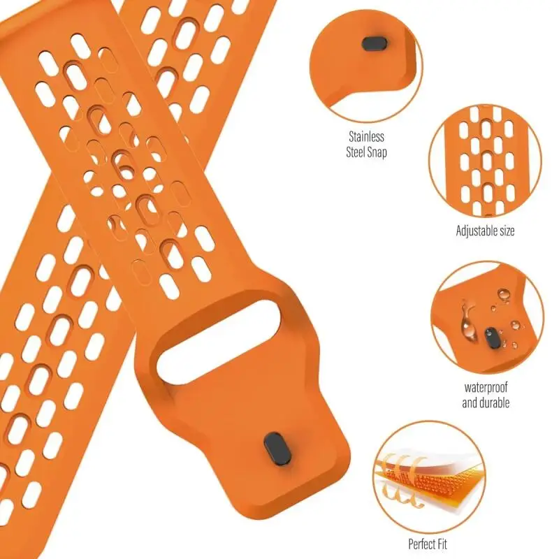Sports Silicone Strap For Mibr - A1 Watches & Jewelry New York Photos のレビューと価格