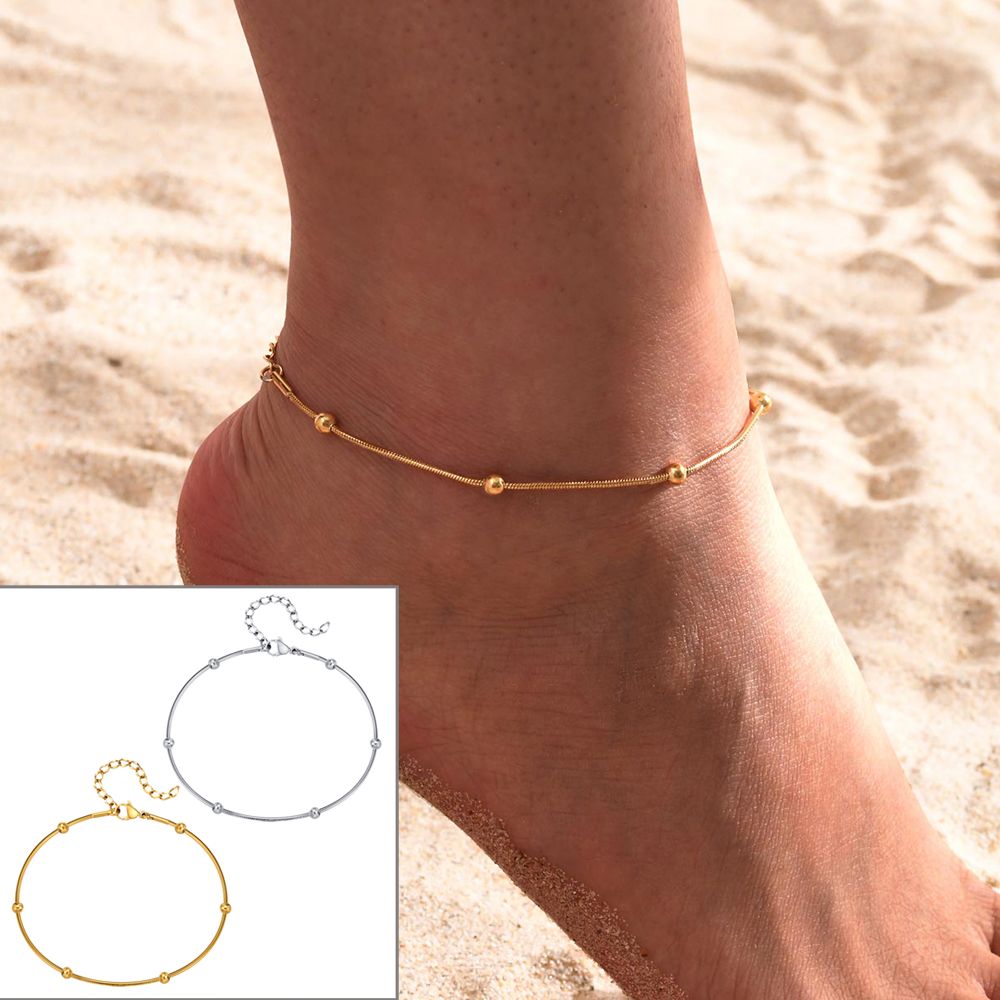 Ladies Girls Summer Anklets, R - Jc Jewelry & Watches Photos のレビューと価格