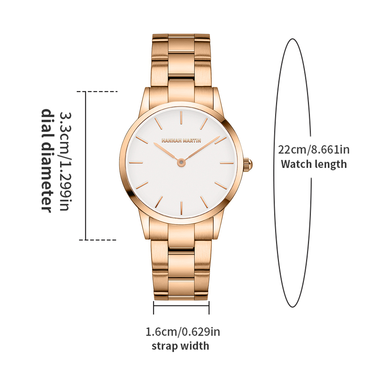 Womens Watch Rose Gold Stainle - Mystery Jewelry Jar Watches のレビューと価格