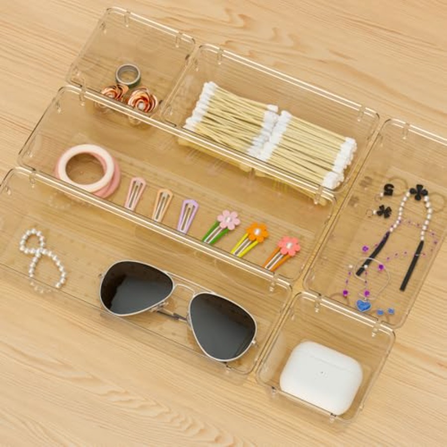 6 Pack Drawer Organizer Set, A - The Jewelry & Watches のレビューと価格