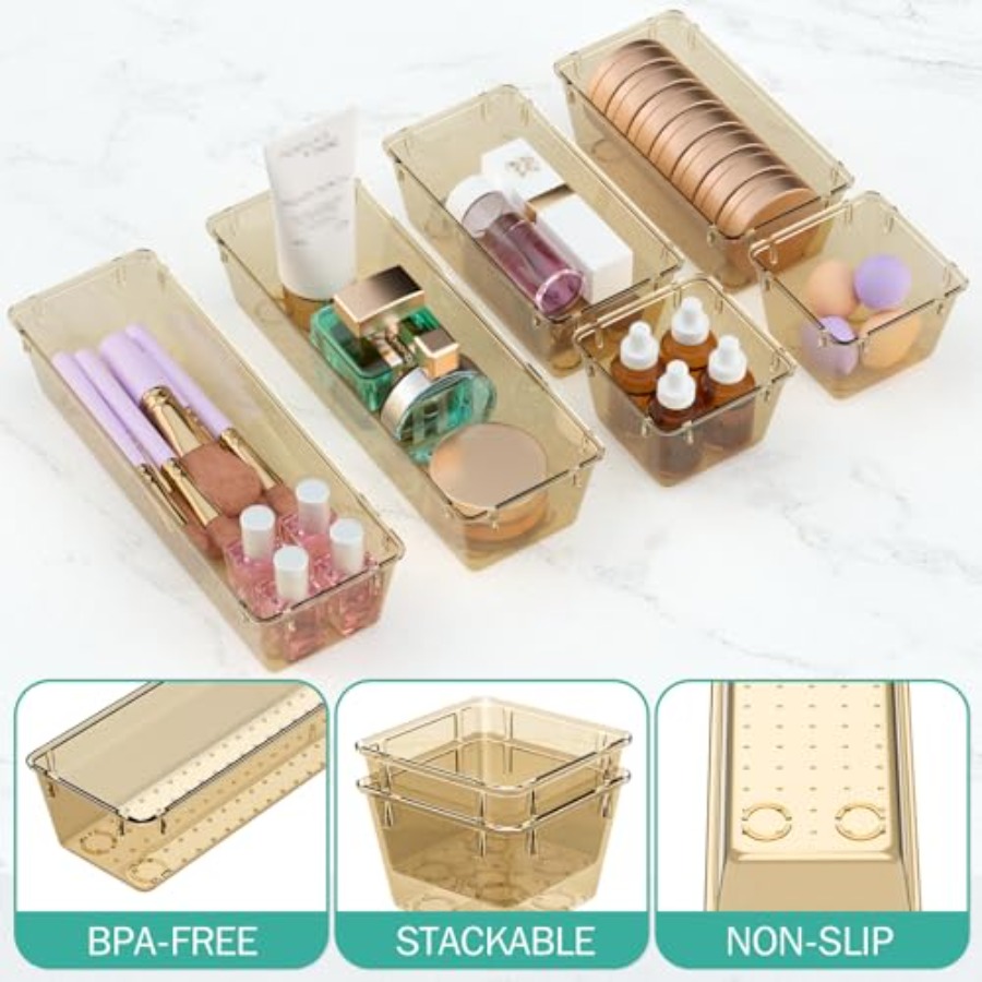 6 Pack Drawer Organizer Set, A - The Jewelry & Watches のレビューと価格